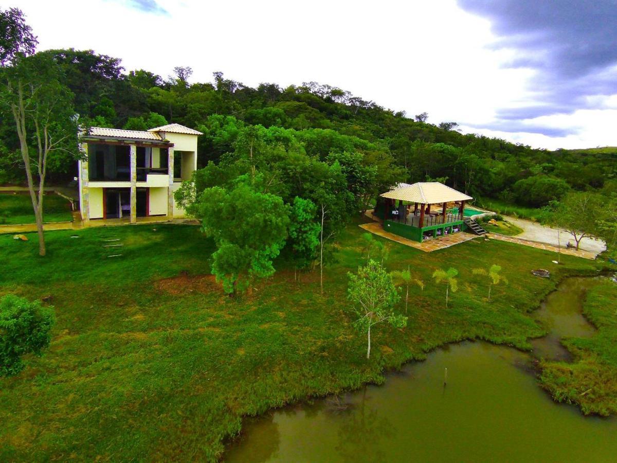 Chale Defronte Lagoa Na Serra Do Cipo Proximo A Cachoeira Grande, Cachoeira Do Pedrao E Cachoeira Veu Da Noiva 자보티카투바스 외부 사진