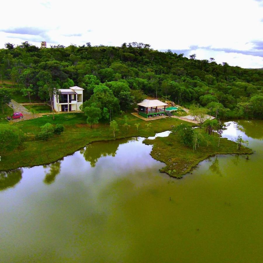 Chale Defronte Lagoa Na Serra Do Cipo Proximo A Cachoeira Grande, Cachoeira Do Pedrao E Cachoeira Veu Da Noiva 자보티카투바스 외부 사진